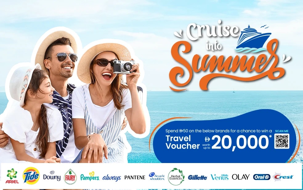Win a Cruise to Summer with a Gift Voucher of AED 20000