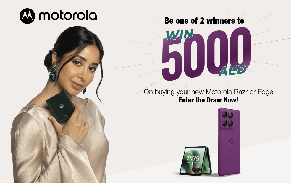 Be one of 2 Winners to Win a Gift Voucher of AED 5000