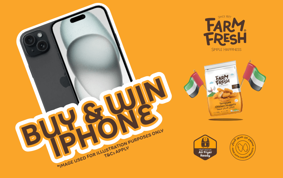 Buy Farm Fresh and Win an iPhone