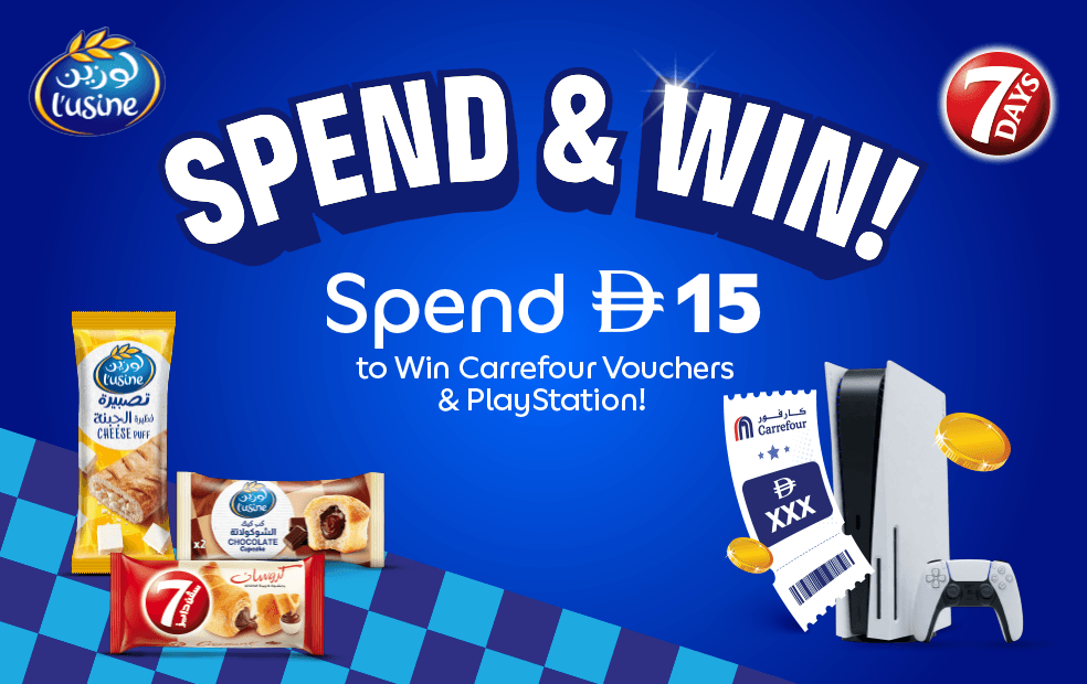 Almarai Play & Win โ get a chance to win Carrefour Vouchers and a Playstation