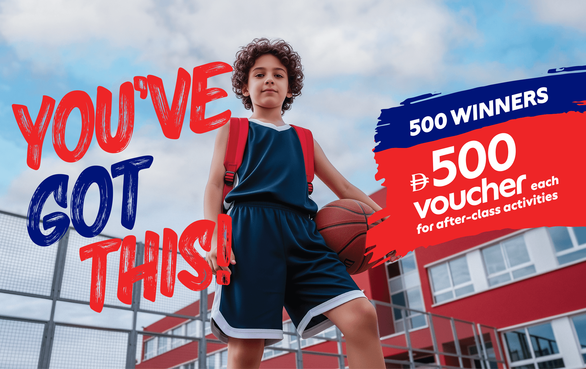 Win 1 of 500 Vouchers to Back To School