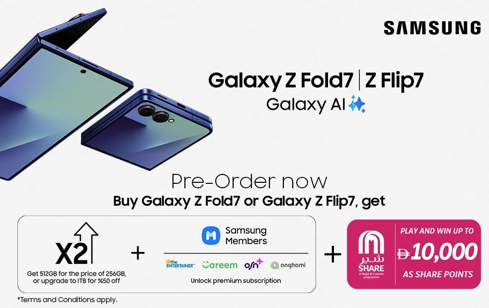 Win SHARE Points up to AED 10,000 or 10 prizes of AED 1,000 SHARE Points